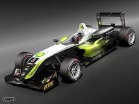 Formula 3 - 2008 (f308)3d model