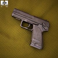 Heckler & Koch USP3d model