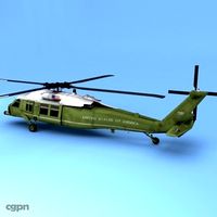 VH-60 Marine One3d model