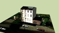 Two attached homes and outbuildings, NE Phila.