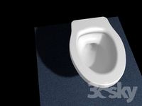 embeddable toilet
