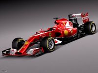Formula 1 Ferrari 2014 F13d model