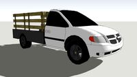 Dodge Caravan stake 'truck'