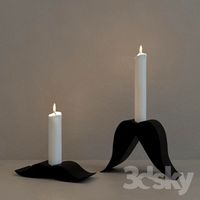 Candlesticks &quot;Longhorn beetles&quot;