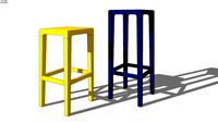 TON RIOJA bar stool