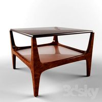 Table A PAIR OF MAHOGANY TWO TIER LOW