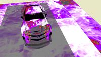 SS CAMARO WITH LIGHT PURPLE FLAME PAINT MIRRORED BY DOITALL ORIGINAL CAR BY MIRZA & SERGEO