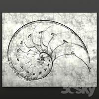 Decor for wall. Panel. Amon.