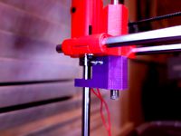 adjustment-free Z endstops and wobble isolator by profezzorn