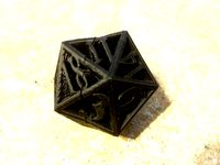 20 sided die printed in two halves by FPVRacingParts