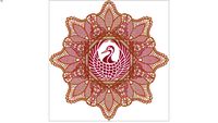 Pink&Gold Lace with Duck motif