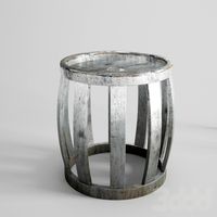 Steel Side table