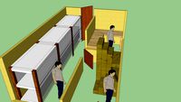 Plan premier étage bâtiment EDP