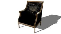 Fauteuil CASANOVA noir, Maisons du monde. Réf: 132.626 Prix:269