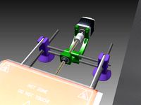 Prusa i3 Y-axis lead screw upgrade by BetterHalf