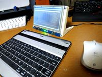 LCD Stand for BeagleBone Black by kodera2t