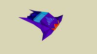 Space ship art