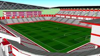 estadio de futbol / soccer stadium