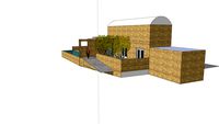 Vaulted courtyard house