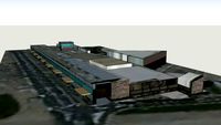 Tel Aviv Ben Gurion Airport, Israel (photo Realistic and detailed) Impro