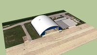 Airplane hangar