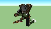 surface drive mud motor