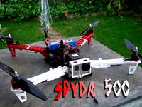 Spyda 500 Quadcopter by Gyrobot