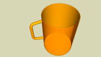 Translusent Yellow Mug