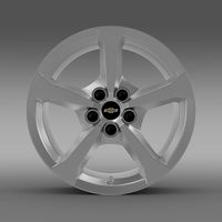 Chevrolet Camaro Convertible 2014 rim3d model