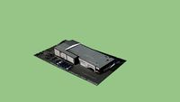 auto repair shop 3d model Quality Auto Repair