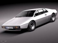 Lotus Esprit S1 1976-19803d model