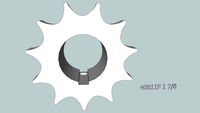 40B 11F 1 7/8 11 Tooth Sprocket