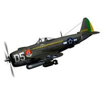 Republic P-47D Thunderbolt - Brazilian Air Force3d model