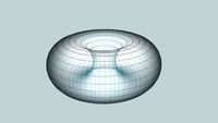 toroid shape x-ray and wire