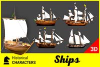 Prussian Ships pack (5 pieces)