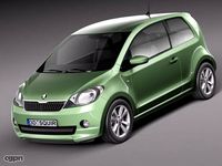 Skoda CitiGo 20133d model