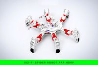 Sci-Fi Spider Robot AAA HDRP