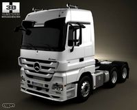 Mercedes-Benz Actros Tractor 3-axis 20113d model