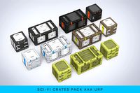 Sci-Fi Crates Pack AAA URP