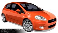 Fiat Grande Punto3d model