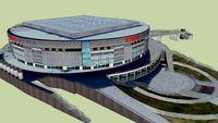 ERGO Arena - hala widowiskowa Gdańsk - Sopot - 3D