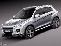 Peugeot 4008 20133d model