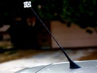 Companion Cube Car Topper by RecklessRobbie