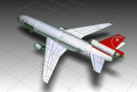 DC-10 Air Cargo (Old Livery)3d model