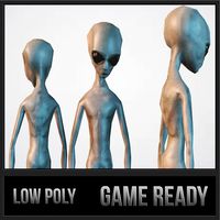 Alien Grey3d model