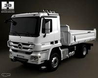 Mercedes-Benz Actros Tipper 2-axis 20113d model