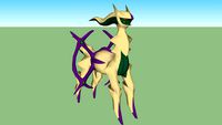 Shiny Arceus Dragon Type