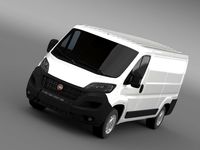 Fiat Ducato Van L2H1 20153d model