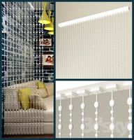 Curtain of beads