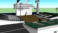 Basketball Court on AIRCRAFT CARRIER